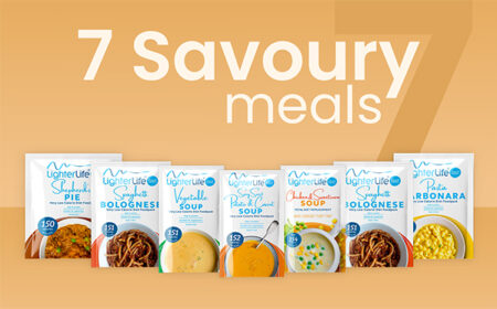 7 savoury meal sachets