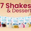 7 shakes and desserts sachets